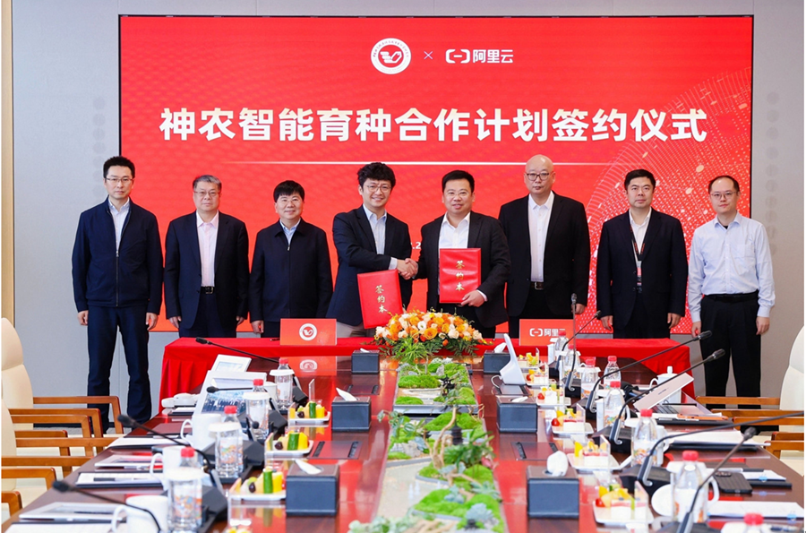 遗传发育所携手阿里云启动“神农计划”